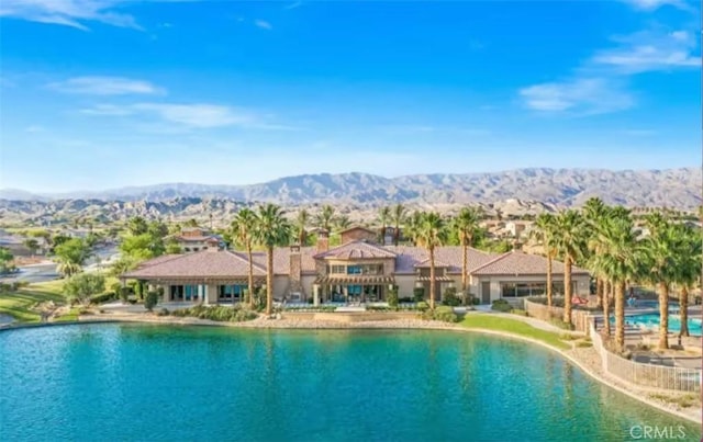 43118 Fiore St, Indio, CA 92203 - pool featuring a water and mountain view