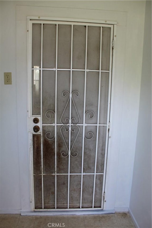 details with a gate