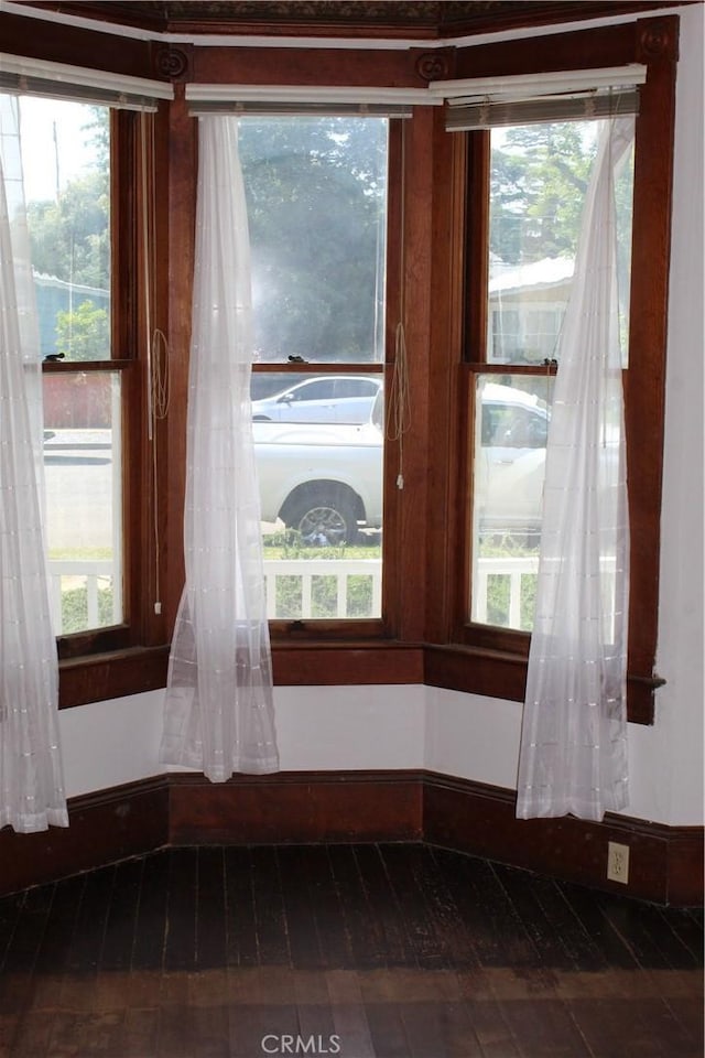 room details featuring wood finished floors