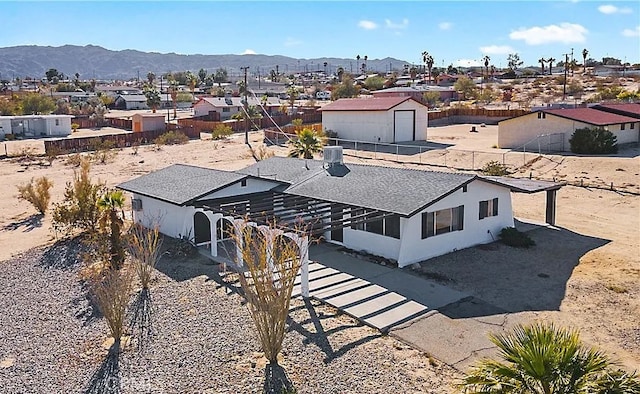 73881 Siesta Dr Unit 29, Palms, CA 92277 - bird's eye view featuring a residential view and a mountain view