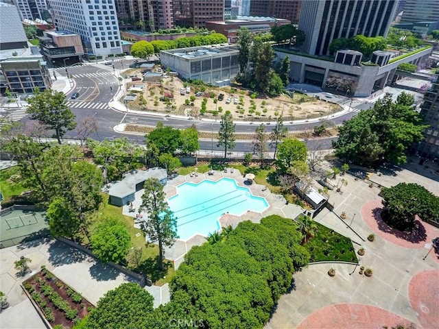 800 W 1st St Unit 710, Los Angeles, CA 90012 - view of urban area featuring a pool area