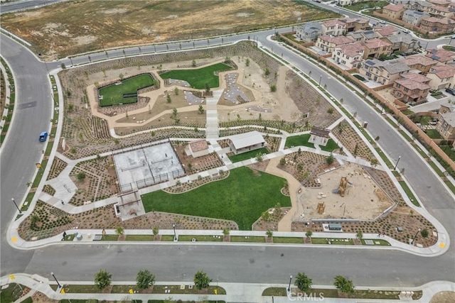 3981 E Huntington St, Ontario, CA 91761 - birds eye view of property featuring a residential view