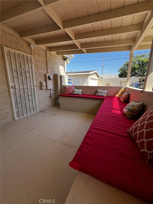 1449 W 45th St, Los Angeles, CA 90062 - view of patio with fence