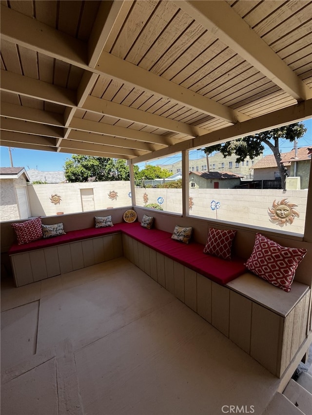 1449 W 45th St, Los Angeles, CA 90062 - view of patio with fence