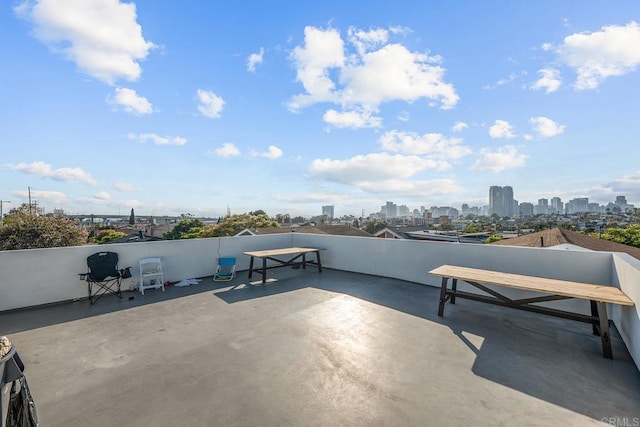 1990 Harrison Ave, San Diego, CA 92113 - view of patio featuring a view of city