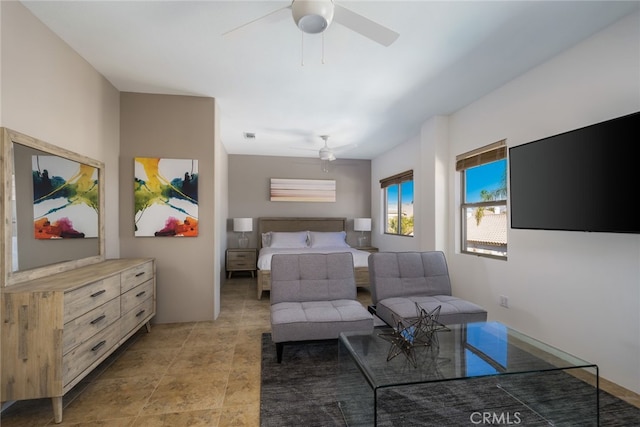 48674 Acropolis St, Indio, CA 92201 - bedroom with a ceiling fan