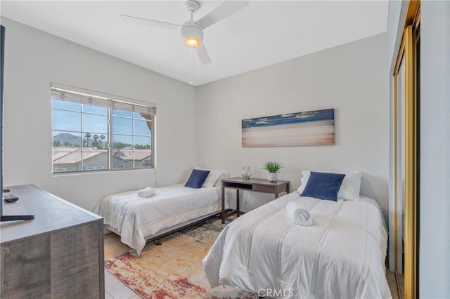 48674 Acropolis St, Indio, CA 92201 - bedroom featuring a ceiling fan