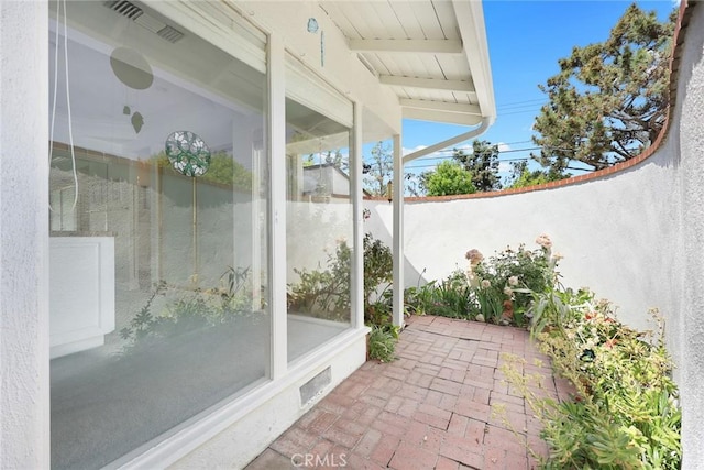 15723 La Belle St, Hacienda Heights, CA 91745 - view of patio / terrace featuring visible vents