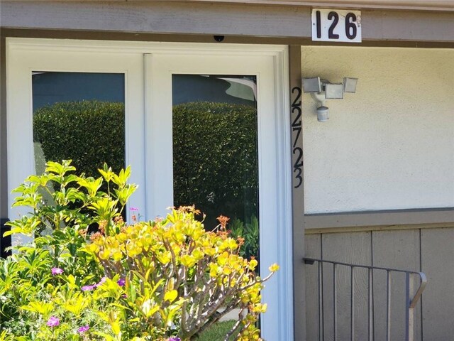 view of exterior details