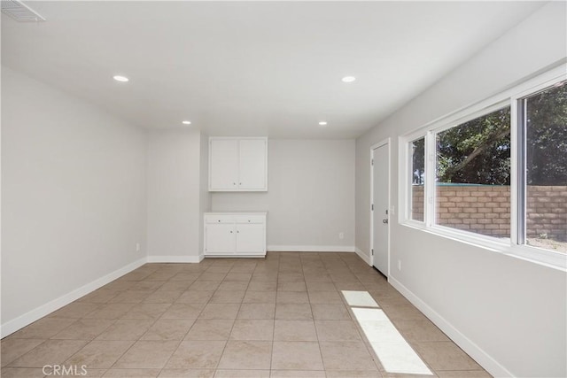 33340 Gisborne Way, Lake Elsinore, CA 92530 - unfurnished room featuring recessed lighting, light tile patterned flooring, and baseboards