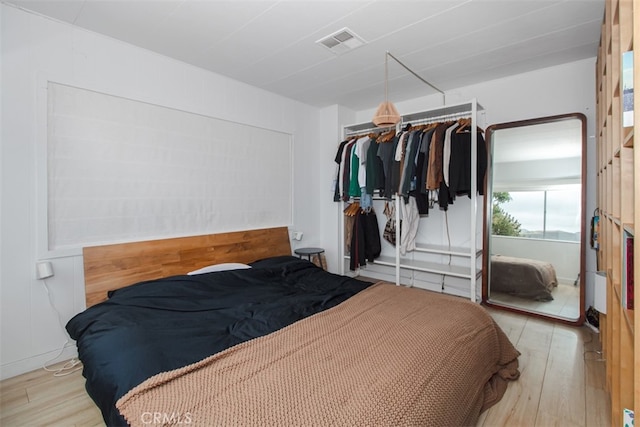 1145 Apache, Topanga, CA 90290 - bedroom with wood finished floors