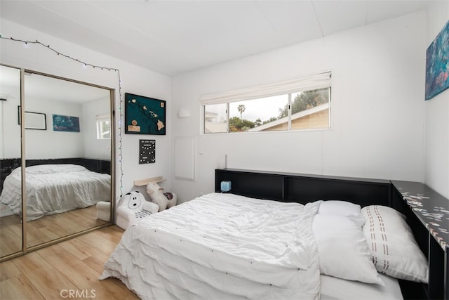 1145 Apache, Topanga, CA 90290 - bedroom with wood finished floors