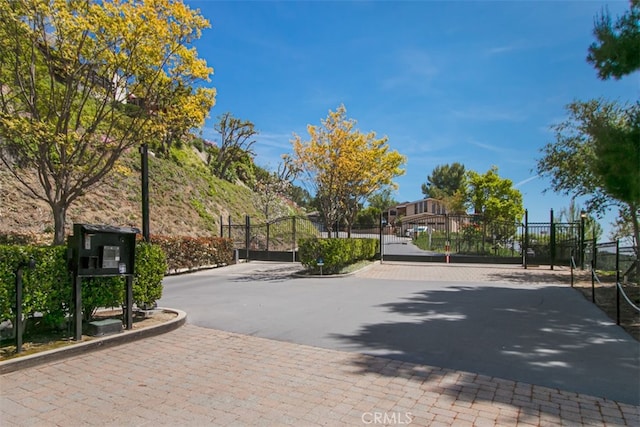 1145 Apache, Topanga, CA 90290 - view of home's community with a gate and fence