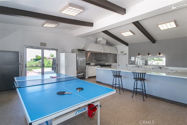 1145 Apache, Topanga, CA 90290 - game room with plenty of natural light