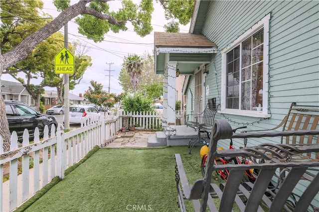 1341 N Fries, Wilmington, CA 90744 - view of yard featuring fence