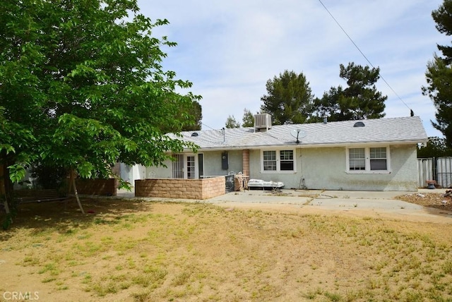 56819 Mountain View Trl, Yucca Valley, CA 92284 - rear view of house with stucco siding