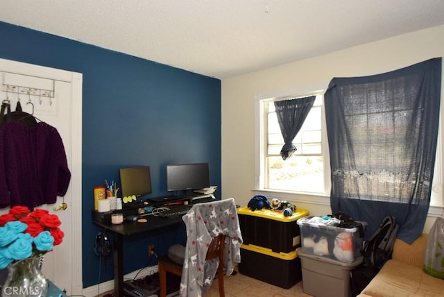 56819 Mountain View Trl, Yucca Valley, CA 92284 - view of tiled office space
