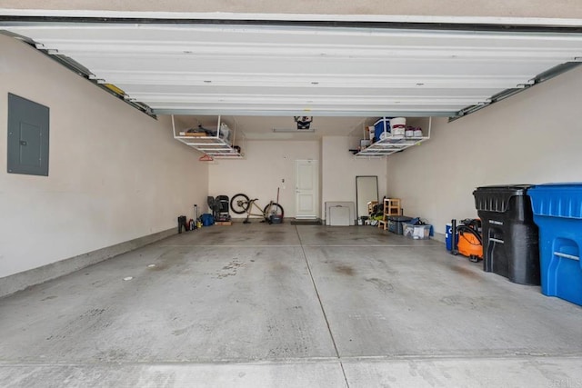 5441 San Roberto, San Diego, CA 92154 - garage with electric panel