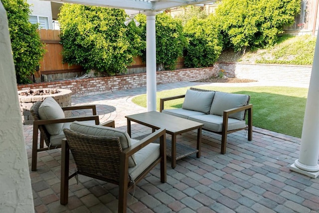 14879 Heather Glen Way, San Diego, CA 92128 - view of patio / terrace with outdoor lounge area