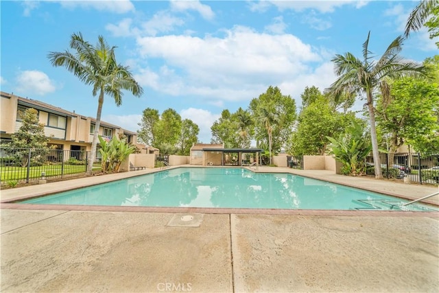 1840 S Summer Pl, West Covina, CA 91792 - community pool featuring fence and a patio