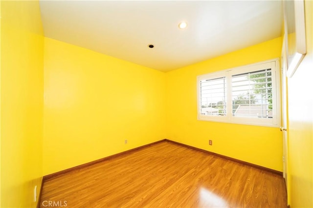 1840 S Summer Pl, West Covina, CA 91792 - empty room featuring light wood-style flooring, baseboards, and recessed lighting