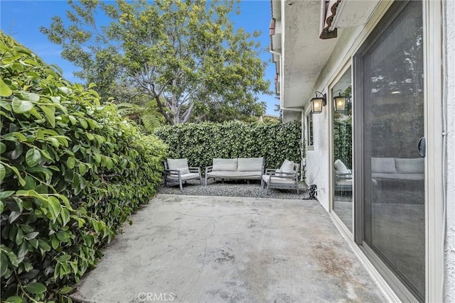 1 Vista Del Ponto Unit 83, San Clemente, CA 92672 - view of patio featuring an outdoor hangout area