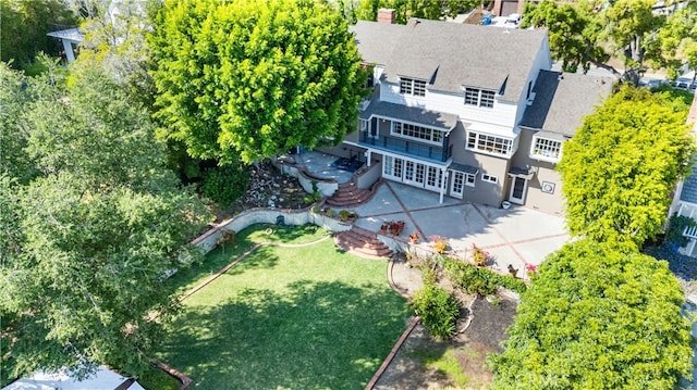bird's eye view