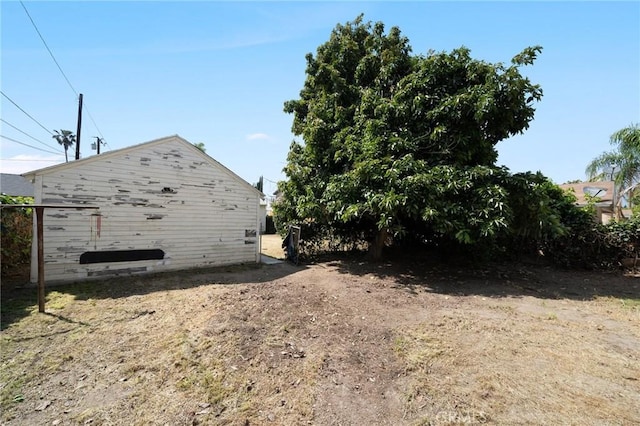 view of yard