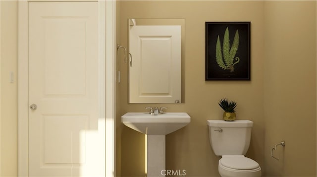 bathroom with toilet