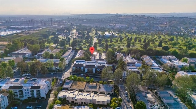 aerial view