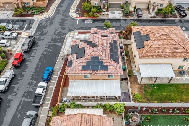 drone / aerial view