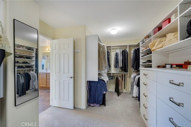 38493 Falkirk Dr, Murrieta, CA 92563 - spacious closet featuring light colored carpet
