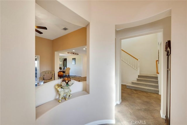 38493 Falkirk Dr, Murrieta, CA 92563 - bathroom with ceiling fan and baseboards