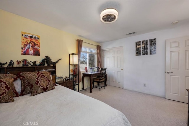 38493 Falkirk Dr, Murrieta, CA 92563 - carpeted bedroom featuring a closet