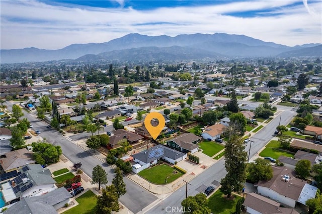 35230 San Carlos St, Yucaipa, CA 92399 - birds eye view of property with a mountain view and a residential view
