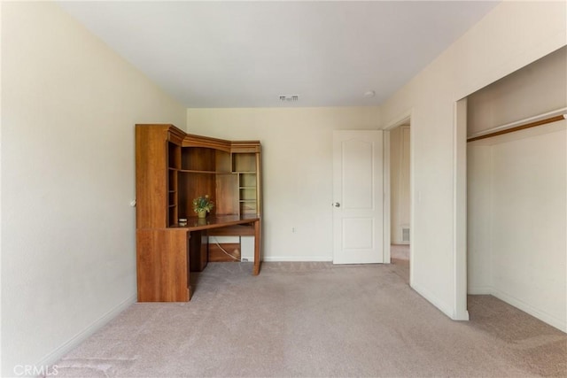 35230 San Carlos St, Yucaipa, CA 92399 - unfurnished bedroom featuring carpet flooring, visible vents, and baseboards