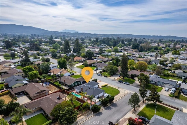 35230 San Carlos St, Yucaipa, CA 92399 - aerial view with a mountain view and a residential view
