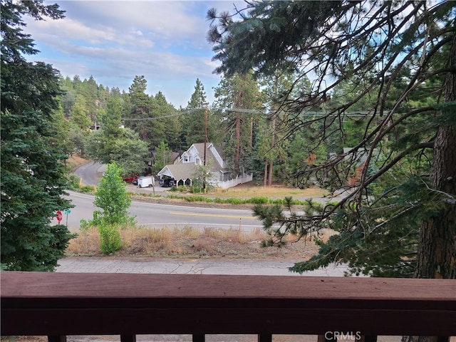 31194 Outer Highway 18 N, Running Springs, CA 92382 - view of yard with a wooded view