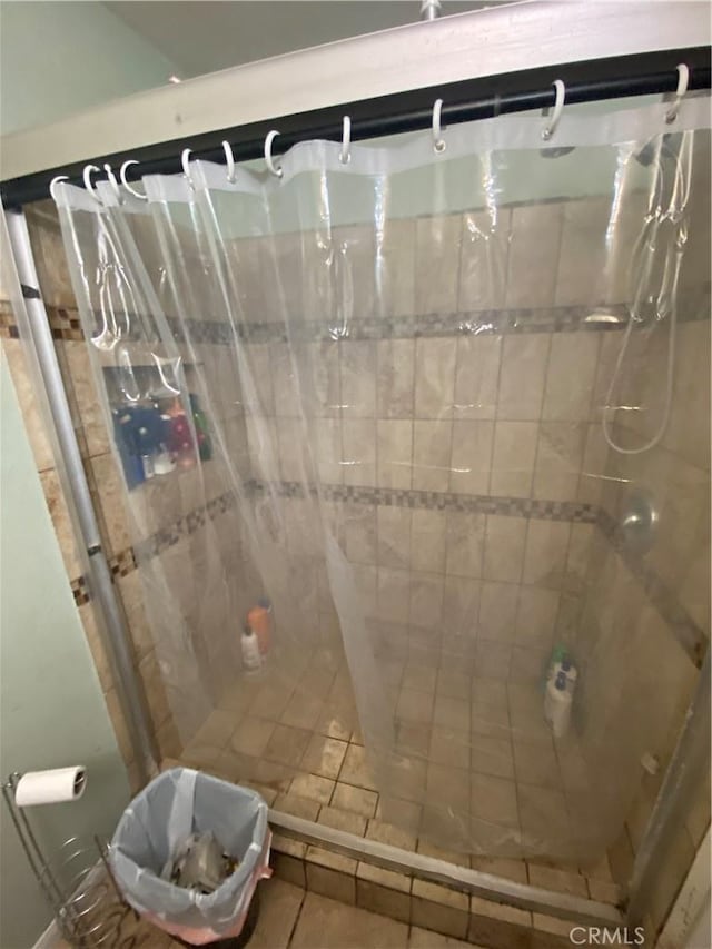 1882 E Larch St, Simi Valley, CA 93065 - full bathroom with a shower stall and tile patterned floors
