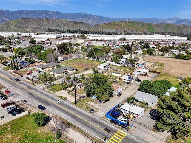 3001 N State St, San Bernardino, CA 92407 - drone / aerial view featuring a mountain view