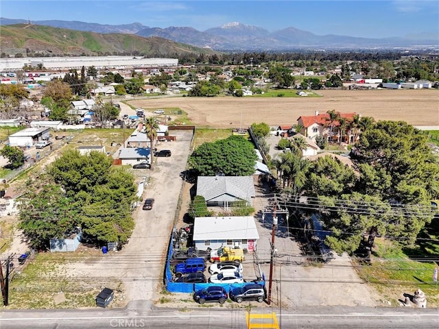 3001 N State St, San Bernardino, CA 92407 - birds eye view of property featuring a mountain view