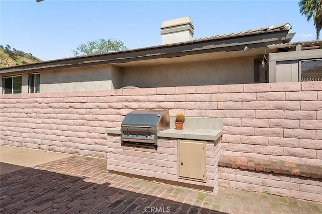 1206 Arno Dr, Sierra Madre, CA 91024 - view of patio / terrace featuring exterior kitchen and grilling area