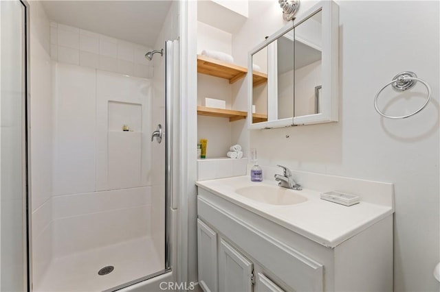 10633 Chiquita St, Toluca Lake, CA 91602 - bathroom with a stall shower and vanity