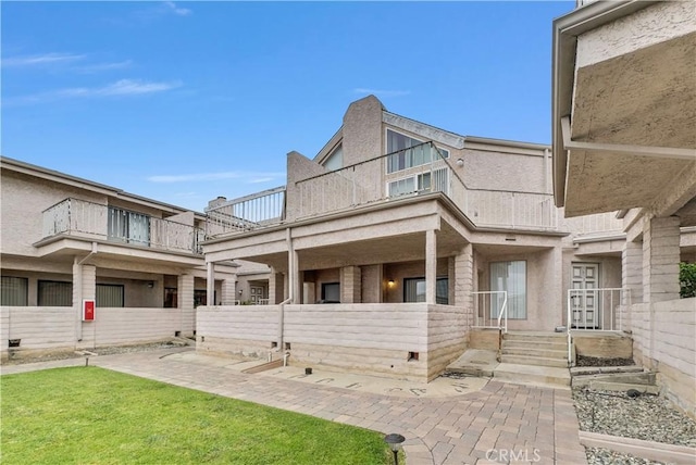 3853 W 182nd St, Torrance, CA 90504 - back of property with a patio, a balcony, and fence
