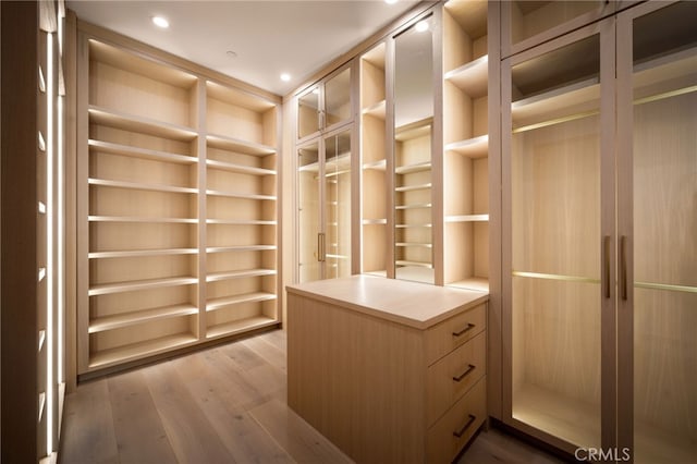 25079 Jim Bridger Rd, Hidden Hills, CA 91302 - walk in closet with hardwood / wood-style floors