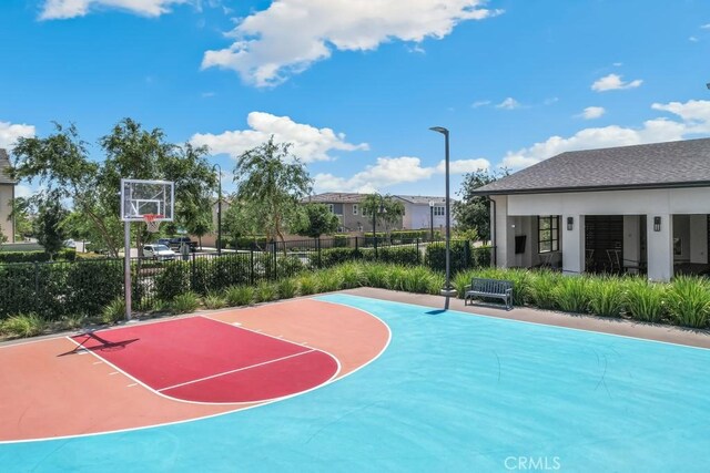 2785 Berry Loop Privado Unit 12, Ontario, CA 91761 - view of basketball court featuring community basketball court and fence