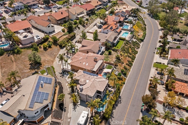 22255 Village Way Dr, Canyon Lake, CA 92587 - aerial view of property's location with nearby suburban area