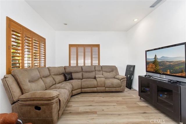 22255 Village Way Dr, Canyon Lake, CA 92587 - living room with light wood-type flooring and recessed lighting