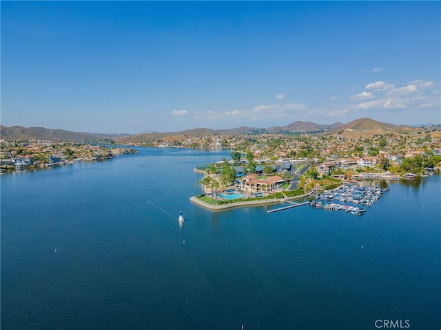 22255 Village Way Dr, Canyon Lake, CA 92587 - water view with mountains