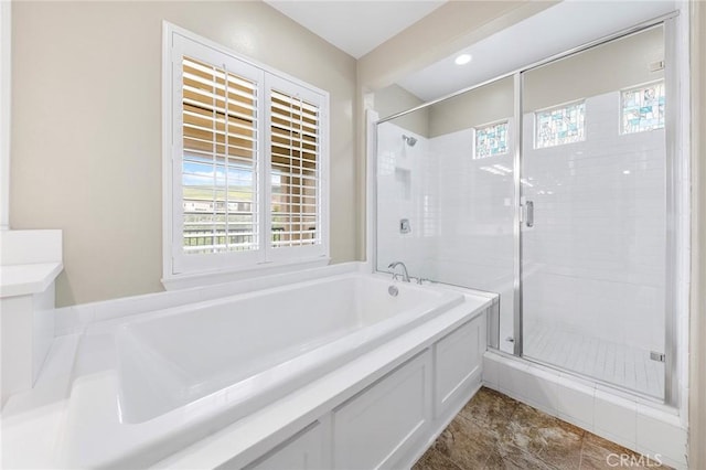5467 Lisboa St, Chino Hills, CA 91709 - full bath featuring a stall shower and a bath